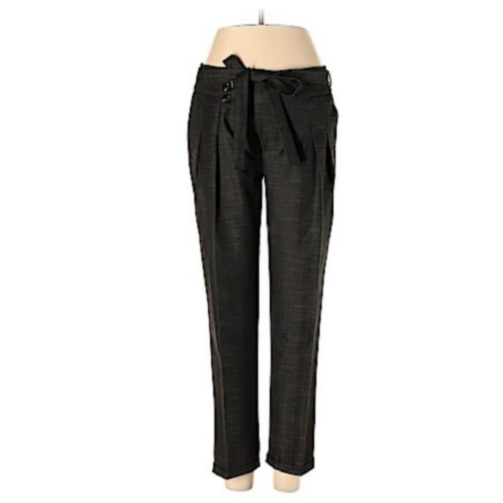 Anthropologie Coquille Waist Tie Trouser Pants
